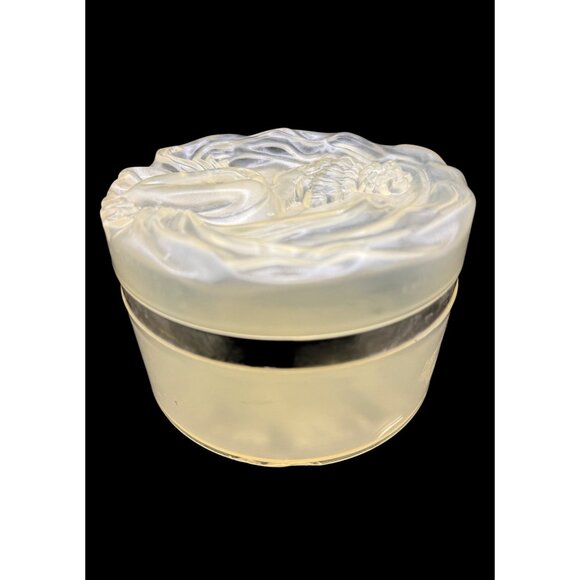 Vintage Empty Ciara Perfumed Dusting Powder Container Trinket Box Art Nouveau - Picture 4 of 7